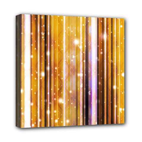 Luxury Party Dreams Futuristic Abstract Design Mini Canvas 8  X 8  (framed)