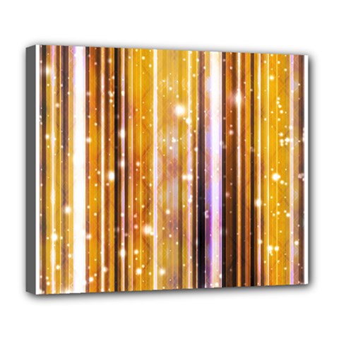 Luxury Party Dreams Futuristic Abstract Design Deluxe Canvas 24  X 20  (framed) by dflcprints