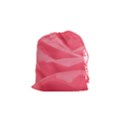 Pink Silk Effect  Drawstring Pouch (Small) View1