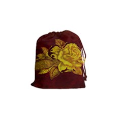 Rose Drawstring Pouch (small)