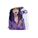 Purple Witch Drawstring Pouch (Large) View1