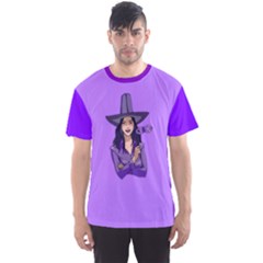 Purple Witch Men s Full All Over Print Sport T-shirt