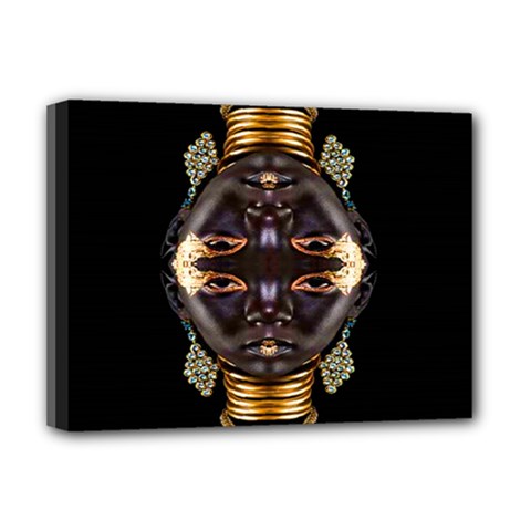 African Goddess Deluxe Canvas 16  X 12  (framed)  by icarusismartdesigns