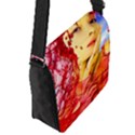 Tears Of Blood Flap Closure Messenger Bag (Small) View2