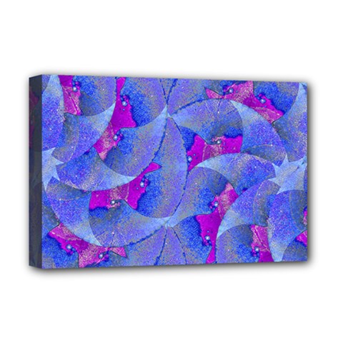 Abstract Deco Digital Art Pattern Deluxe Canvas 18  X 12  (framed) by dflcprints