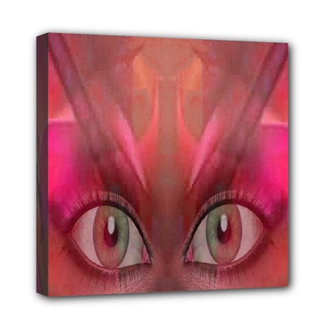 Hypnotized Mini Canvas 8  X 8  (framed) by icarusismartdesigns