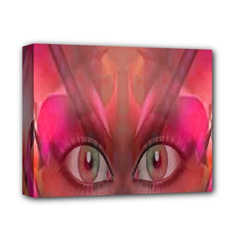 Hypnotized Deluxe Canvas 14  X 11  (framed) by icarusismartdesigns