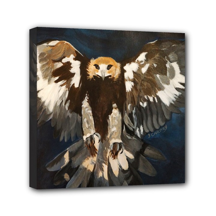 GOLDEN EAGLE Mini Canvas 6  x 6  (Framed)