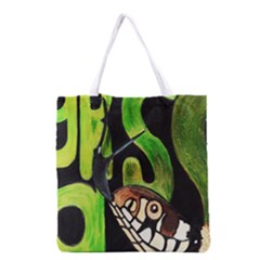 Grass Snake Full All Over Print Grocery Tote Bag