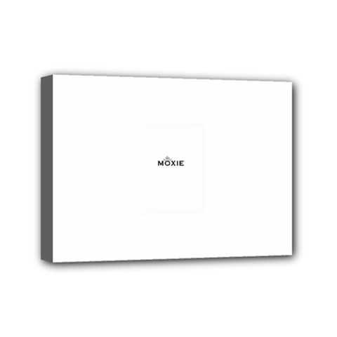 Moxie Logo Mini Canvas 7  X 5  (framed)