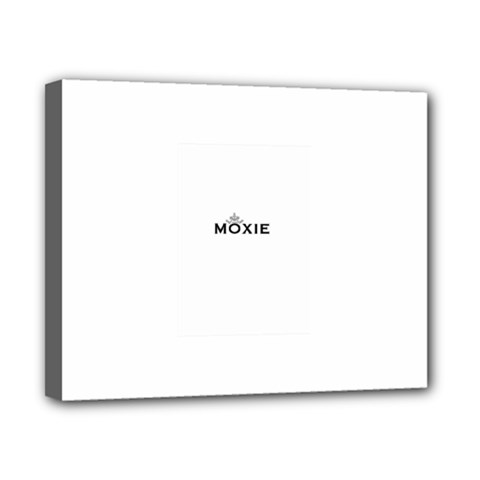 Moxie Logo Canvas 10  X 8  (framed)