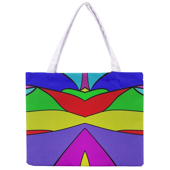 Abstract All Over Print Tiny Tote Bag