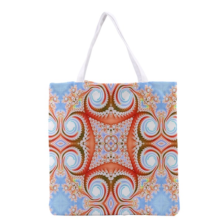 Fractal Abstract  All Over Print Grocery Tote Bag