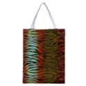 Earthy Zebra All Over Print Classic Tote Bag View1