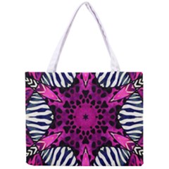 Crazy Hot Pink Zebra  All Over Print Tiny Tote Bag by OCDesignss