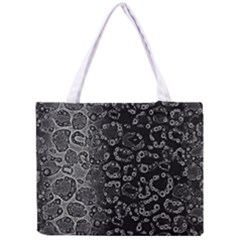 Black Cheetah Abstract All Over Print Tiny Tote Bag by OCDesignss