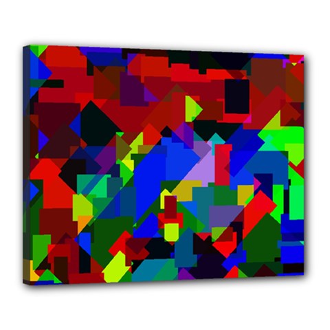 Pattern Canvas 20  X 16  (framed) by Siebenhuehner