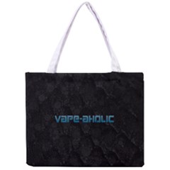 Vape Aholic Turquoise  All Over Print Tiny Tote Bag by OCDesignss