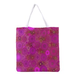 Pinka Dots  All Over Print Grocery Tote Bag by OCDesignss