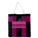 Like A Boss Shiny Pink All Over Print Grocery Tote Bag View2