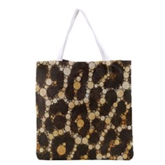 Cheetah Abstract  All Over Print Grocery Tote Bag