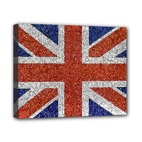 England Flag Grunge Style Print Canvas 10  X 8  (framed) by dflcprints