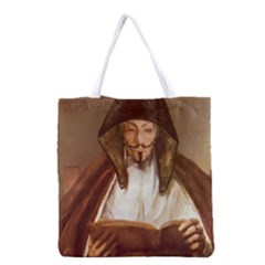 Anonymous Reading Grocery Tote Bag by AnonMart