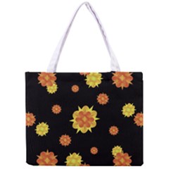 Floral Print Modern Style Pattern  Tiny Tote Bag by dflcprints