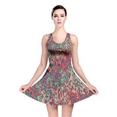 Color Mix Reversible Skater Dress