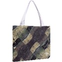 Geometric Abstract Grunge Prints in Cold Tones Tiny Tote Bag View2