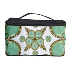 Luxury Decorative Pattern Collage Cosmetic Storage Case by dflcprints