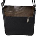 Black Lab Flap Closure Messenger Bag (Small) View1