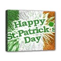 Happy St. Patricks Day Grunge Style Design Canvas 10  x 8  (Framed) View1