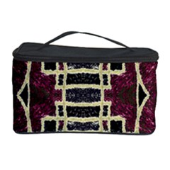 Tribal Style Ornate Grunge Pattern  Cosmetic Storage Case by dflcprints