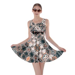 Modern Arabesque Pattern Print Skater Dress by dflcprintsclothing