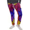 3d colorful shapes Men s Jogger Sweatpants View1