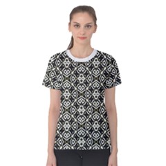 Abstract Geometric Modern Pattern Women s Cotton Tee