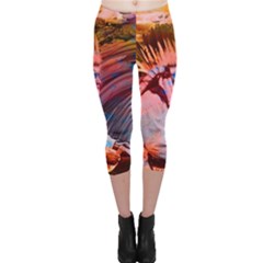 Astral Dreamtime Capri Leggings 