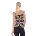 Geometric Grunge Pattern Print Spaghetti Strap Top View2