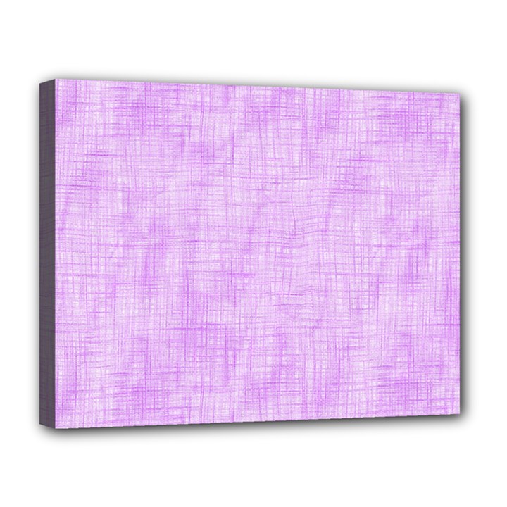 Hidden Pain In Purple Canvas 14  x 11  (Framed)