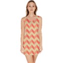 Modern Retro Chevron Patchwork Pattern Bodycon Dress View1