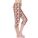 Cute Floral Pattern Capri Leggings  View4