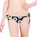 Faux Animal Print Pattern Bikini Bottom View1