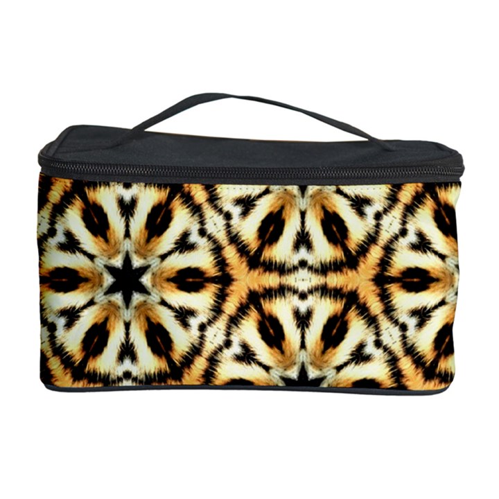 Faux Animal Print Pattern Cosmetic Storage Case