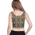 Faux Animal Print Pattern Crop Top View3