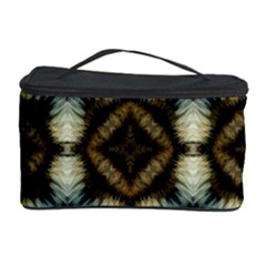 Faux Animal Print Pattern Cosmetic Storage Case by GardenOfOphir