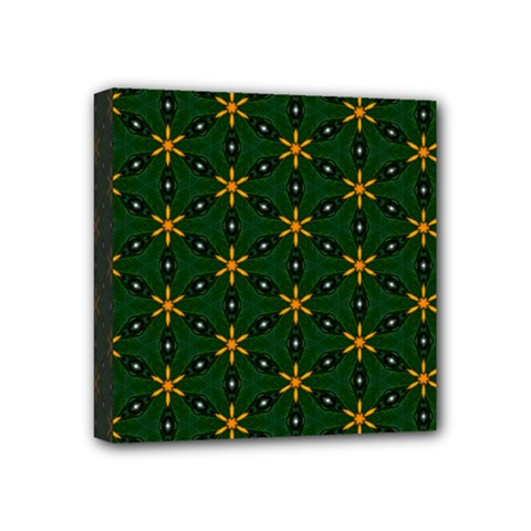 Cute Pretty Elegant Pattern Mini Canvas 4  X 4  (framed)