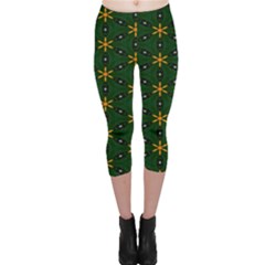 Cute Pretty Elegant Pattern Capri Leggings 