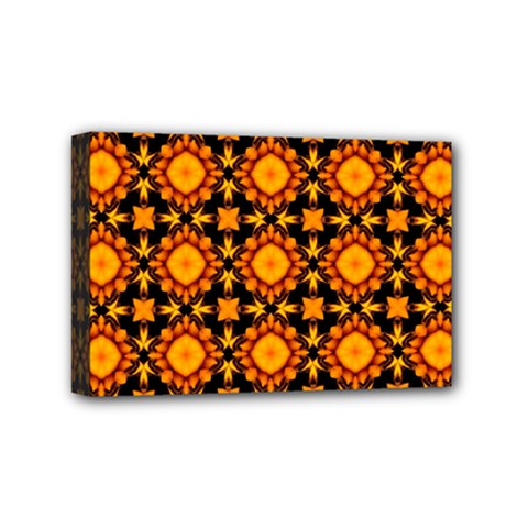 Cute Pretty Elegant Pattern Mini Canvas 6  X 4  (framed) by GardenOfOphir