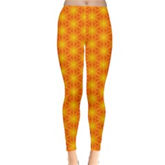 Cute Pretty Elegant Pattern Leggings  by GardenOfOphir